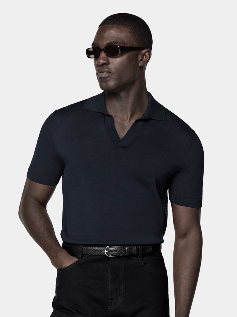 Suitsupply navy polo men’s medium
